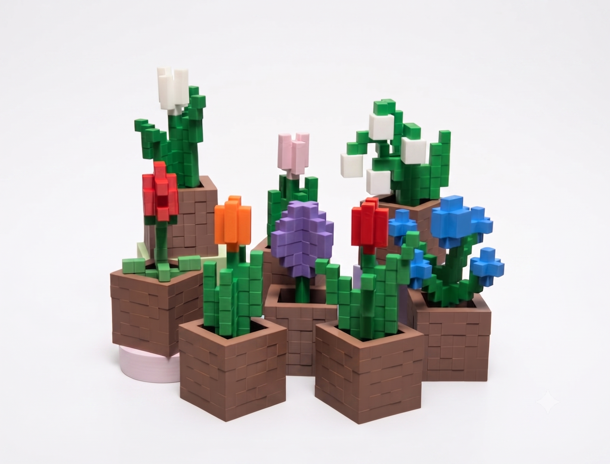 Minecraft Flower Pots